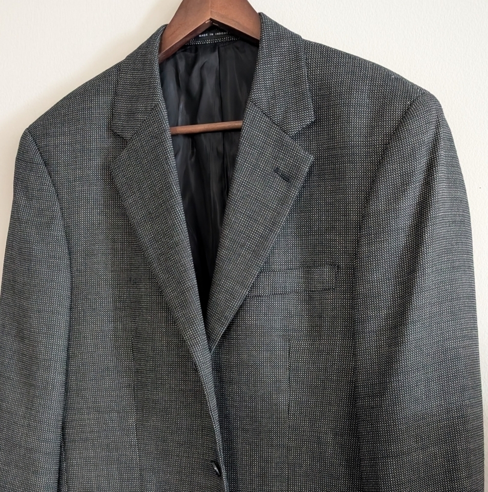 Alfani Gray Sport Coat with Notched Lapel